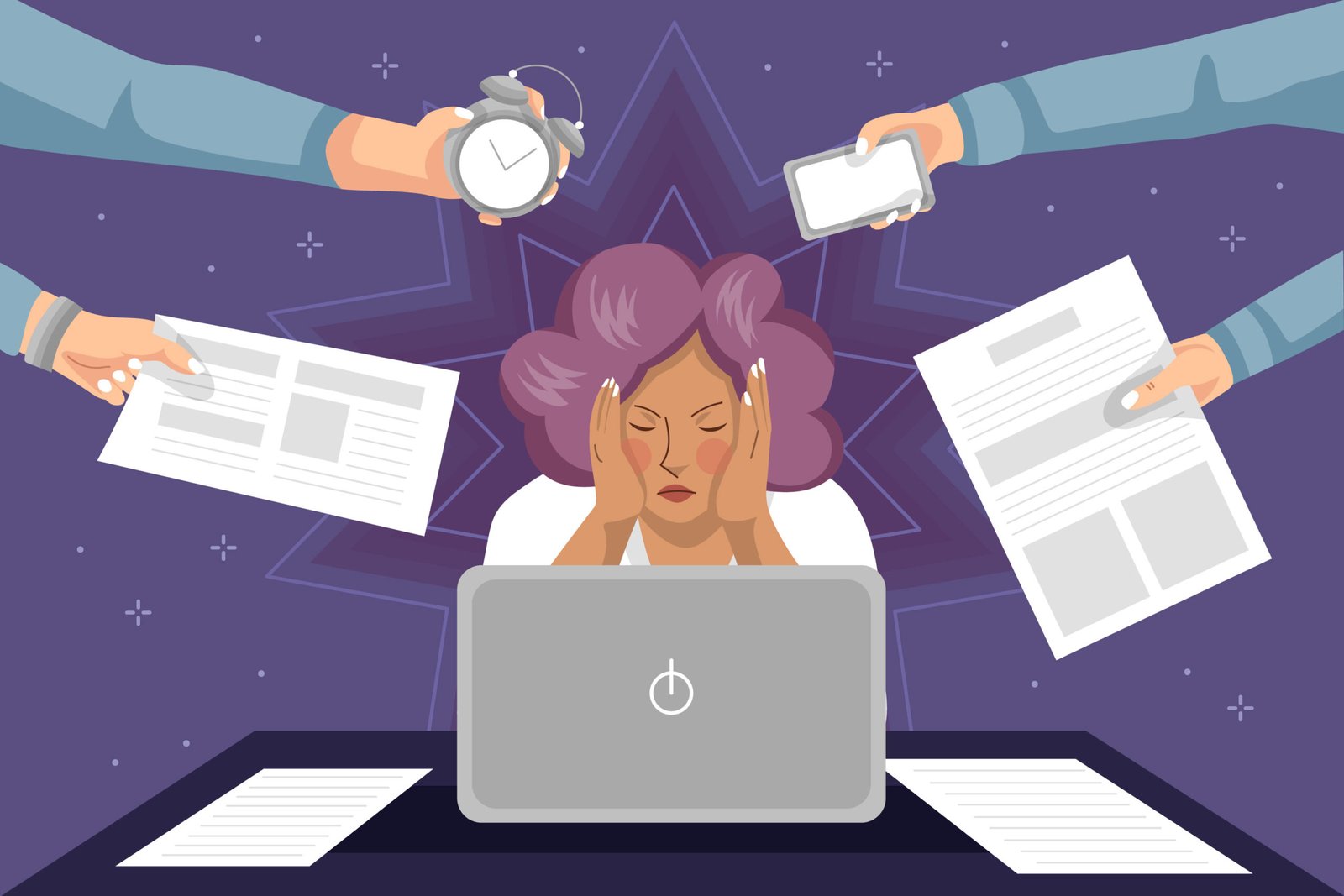 digital burnout caused by excessive social media use